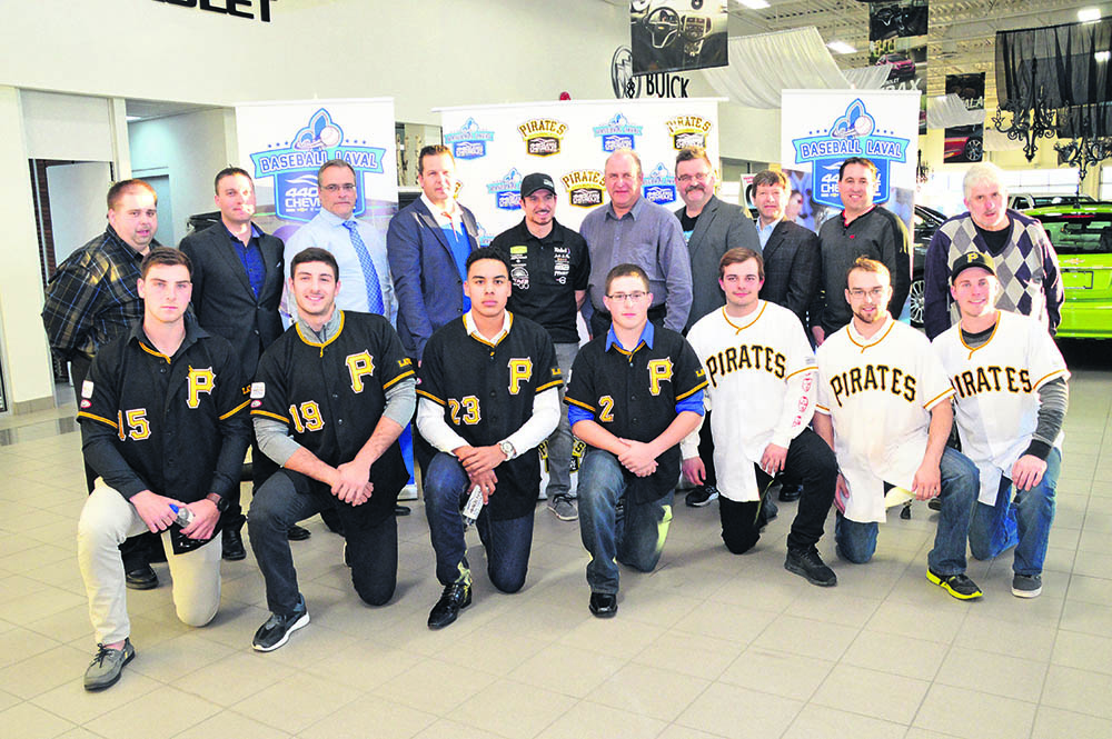 The Pirates 440 Chevrolet de Laval Baseball team.
