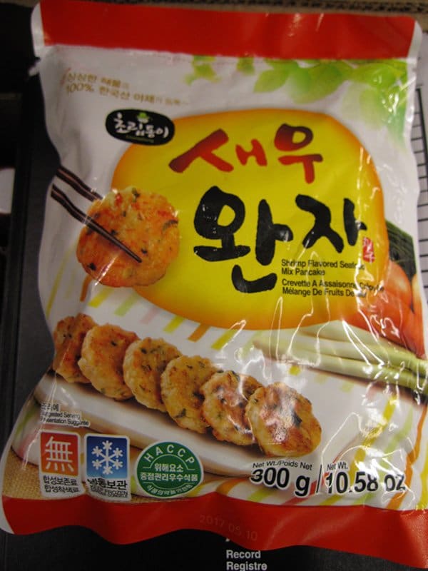 RECALL:  Choripdong brand frozen seafood products recalled due to undeclared egg