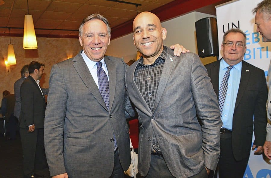 François Legault and Christopher Skeete