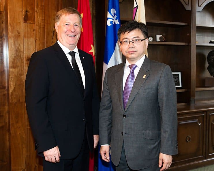 China’s Consul General visits Laval city hall