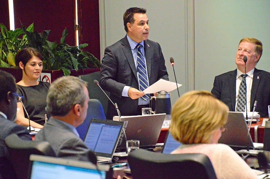 Laval Executive-committee vice-president David De Cotis