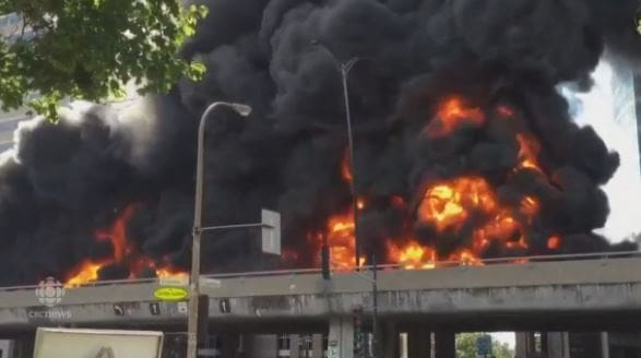 Laval Fire Dept. responded to two house fires early Tuesday