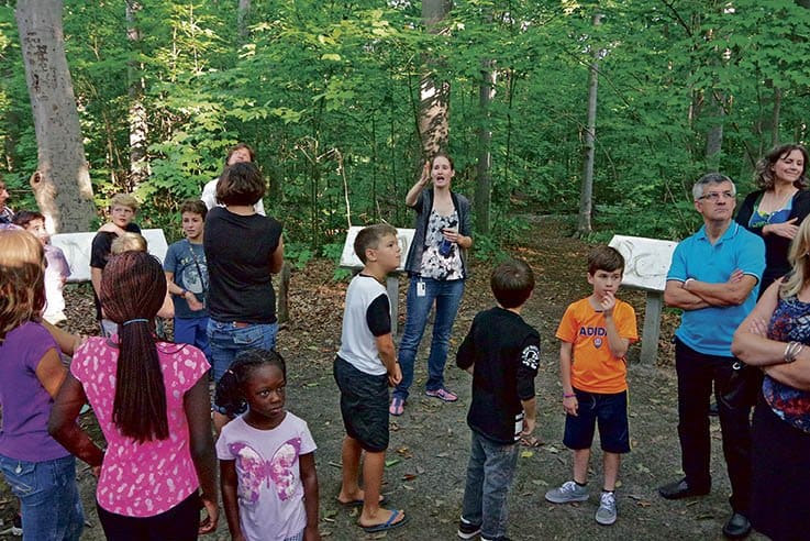 Bois Papineau’s 30th year marked with a walk in the woods