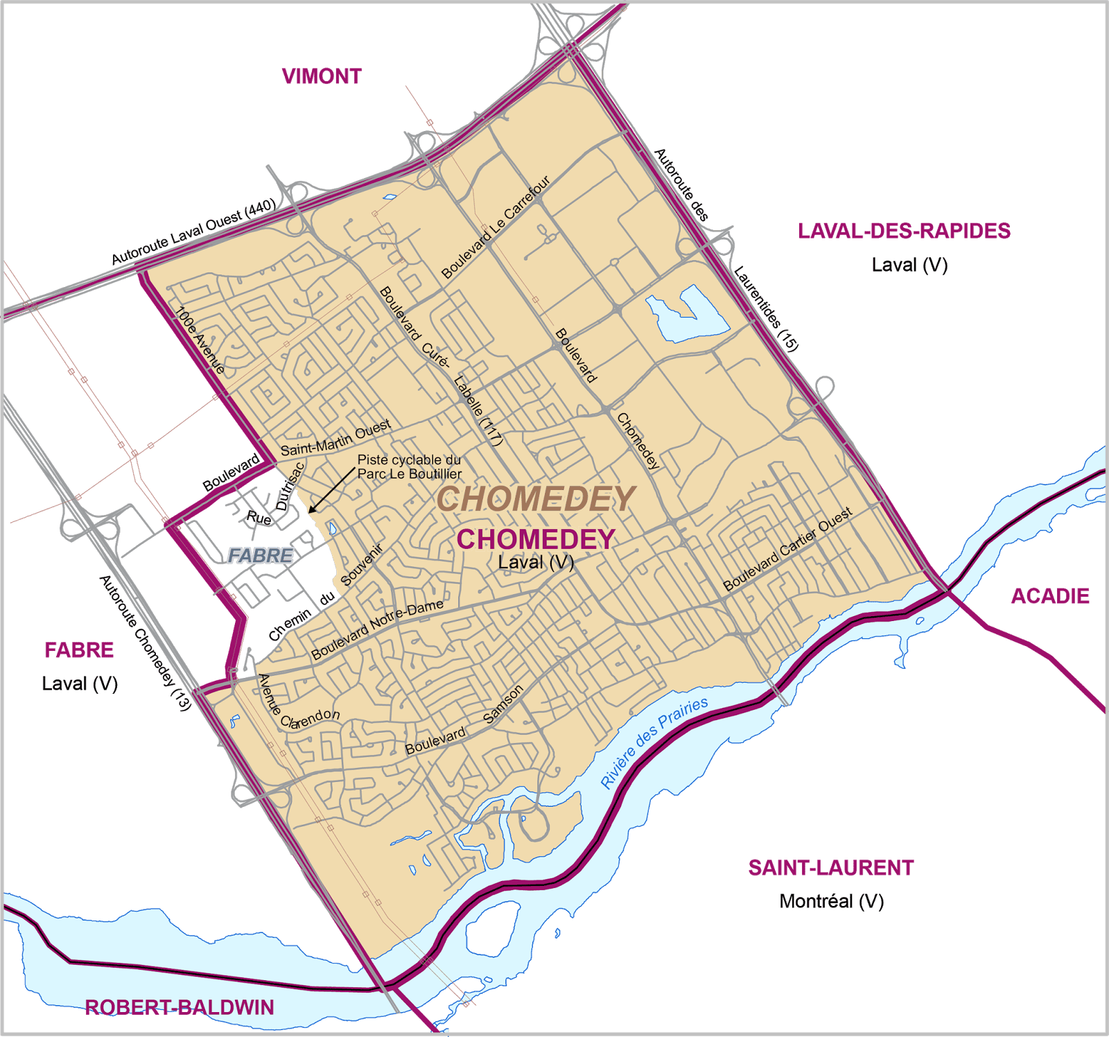 Elections DG would annex part of Chomedey to Fabre