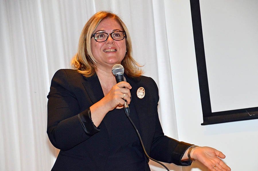 Dr. Lila Amirali, chief of psychiatry at the Montreal Children’s Hospital, was the keynote speaker.