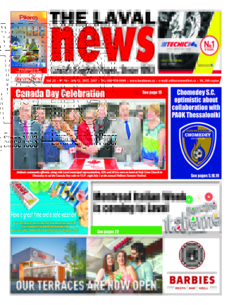 Front page image of The Laval News Volume 25 Number 14
