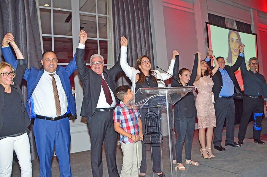 Picture in an article in the Laval News
