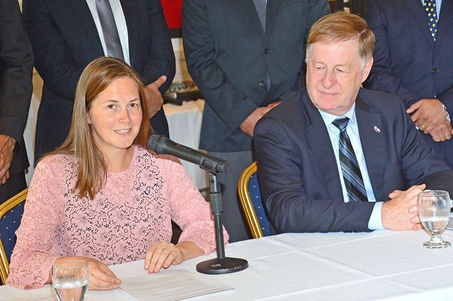 Picture in an article in the Laval News