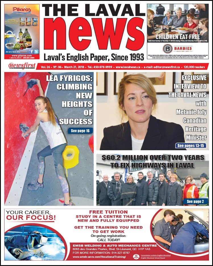 Front page image of The Laval News Volume 06