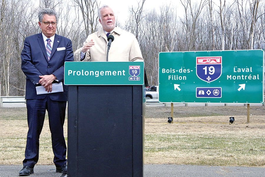 Autoroute 19 extension project green lighted