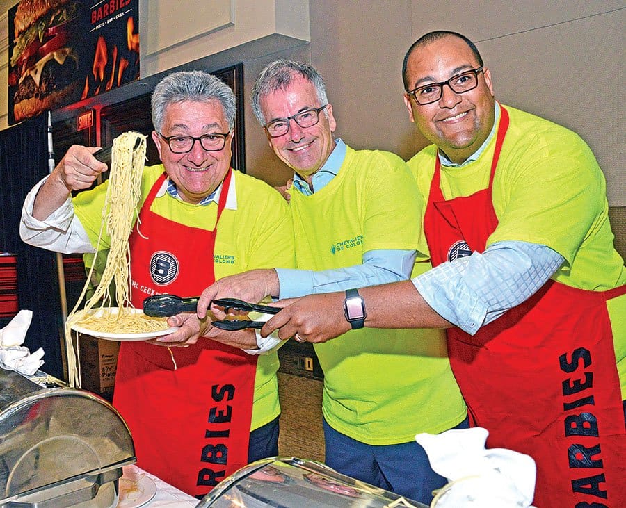 Chevaliers de Colomb ‘Spaghetti Day’ was an overwhelming success