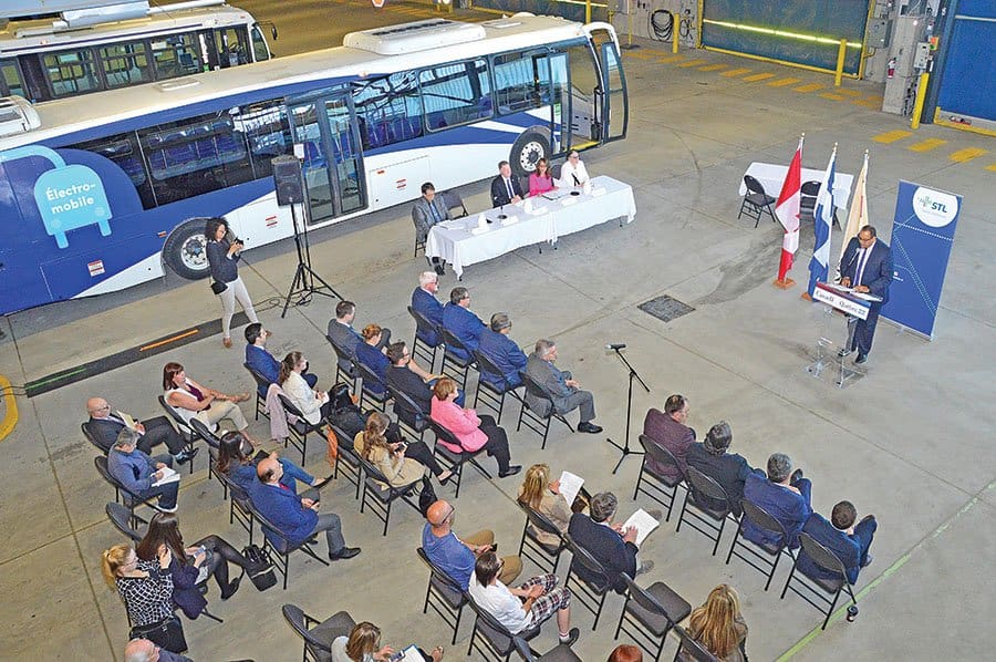 STL receives $26.8 million for electrification and new buses