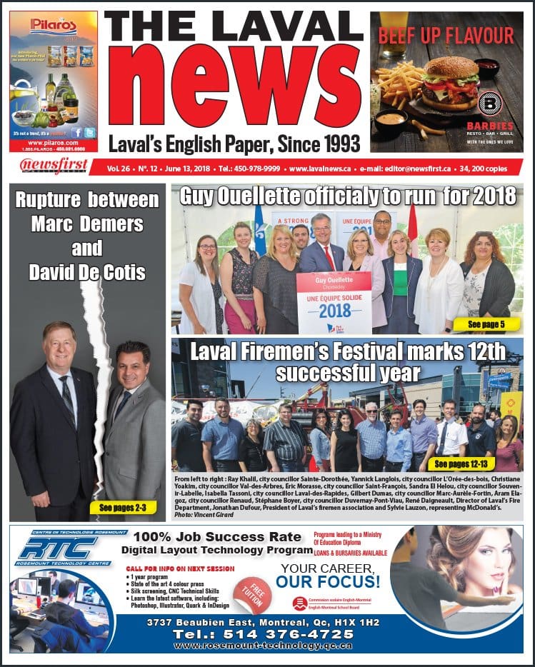 Front page image of The Laval News Volume 26 Number 12
