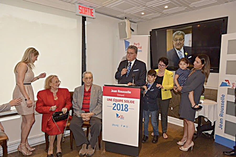 Jean Rousselle was nominated as the official candidate