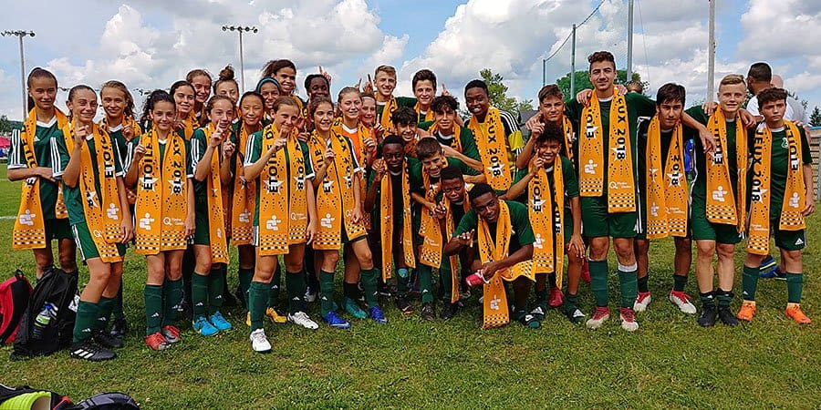 City won 16 medals at competitions held in Thetford Mines