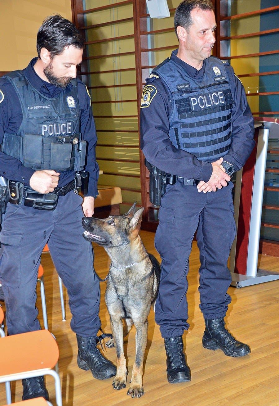 The Laval Police’s 2019 dog calendar is now on sale
