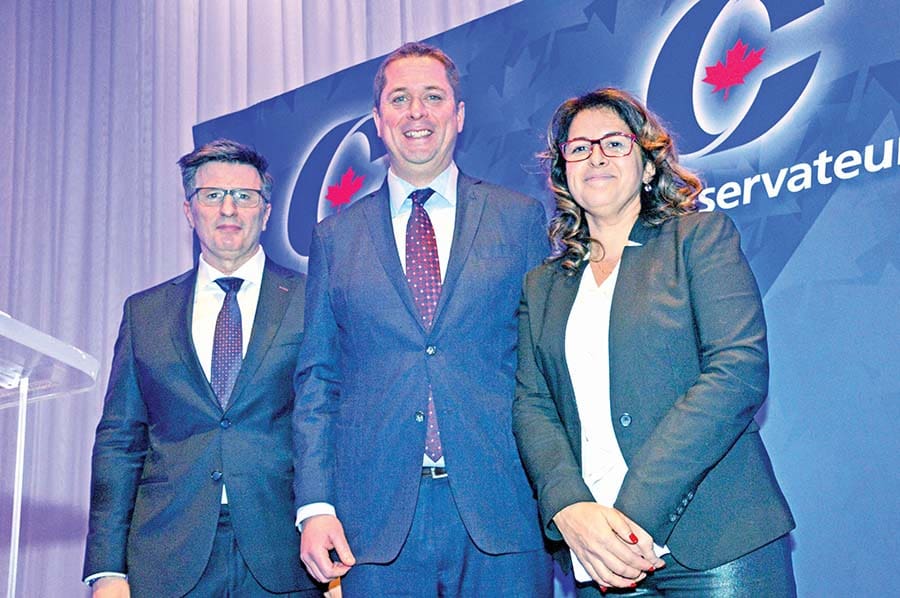 Conservatives take aim at Trudeau during launch for Laval-area candidates