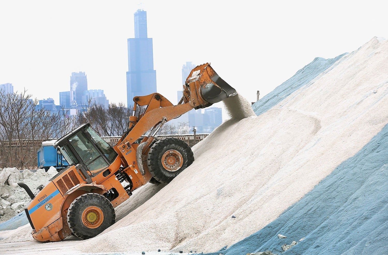 Laval used up all of its salt and abrasives