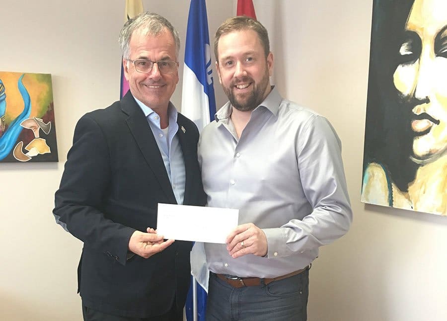 Guy Ouellette supports AGAPE with $3000 Extra Funds