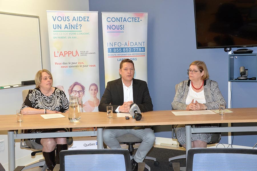 L’Appui invests record amounts in caregivers across Quebec