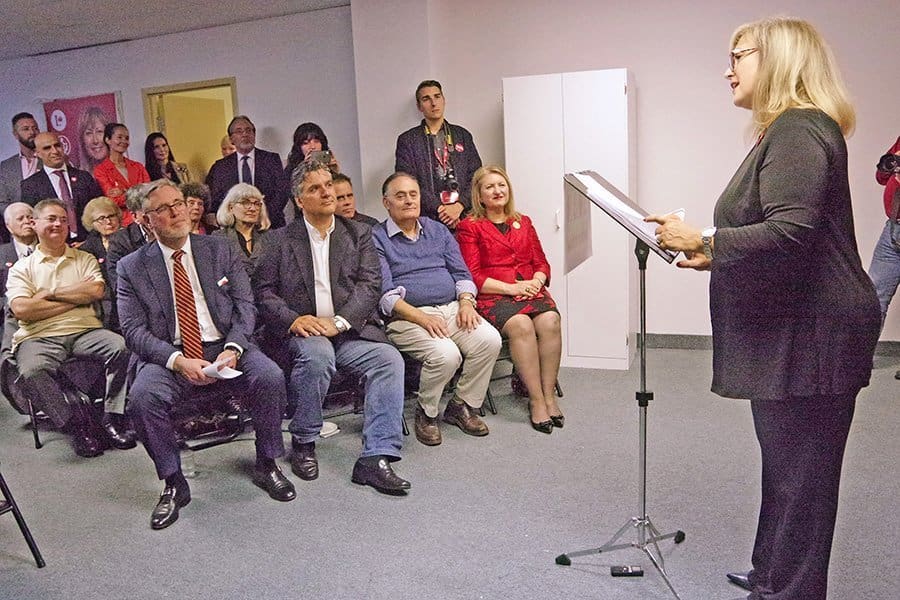 Vimy Liberal candidate Annie Koutrakis launches election bid