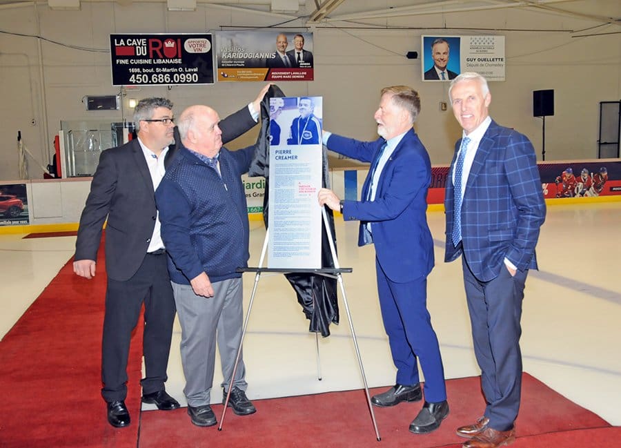 Chomedey Arena renamed in honor of Pierre Creamer