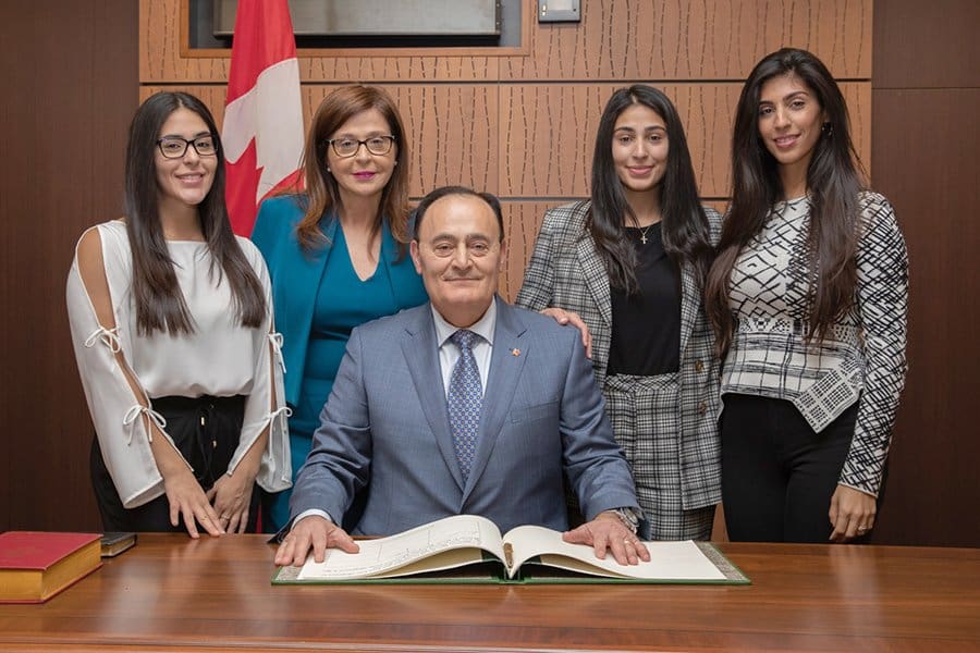 Fayçal El-Khoury sworn in as Laval Les Iles MP