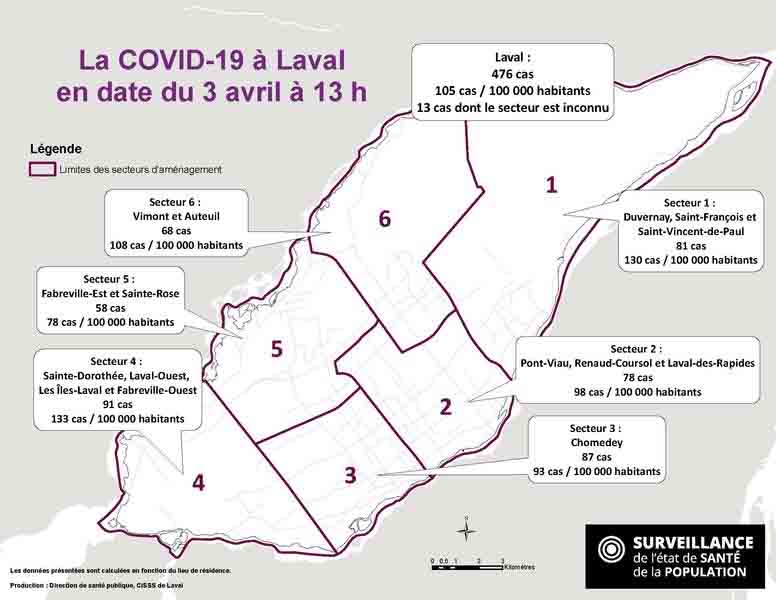 Seven COVID-19 deaths in Laval: CISSS