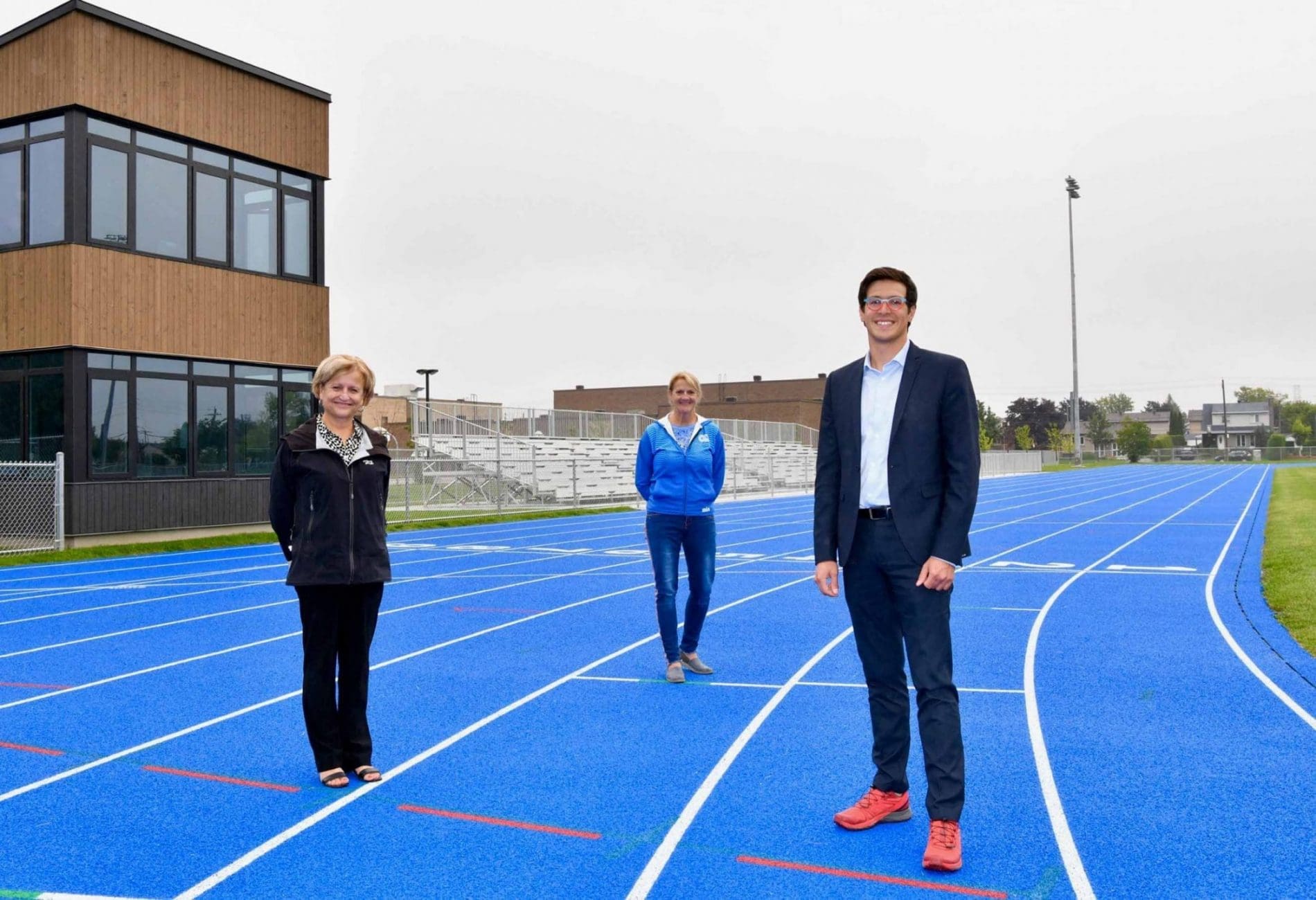 Laval’s Claude-Ferragne Athletics Stadium now open in Auteuil