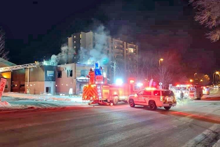 LFD suspects arson in fire at Sainte-Rose business address