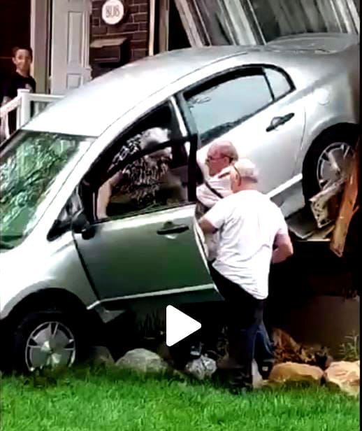 Neighbour plows into Chomedey home’s front window… again
