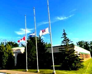 SWLSB flags kept at half-mast for 215 hours in memory of Indigenous victims