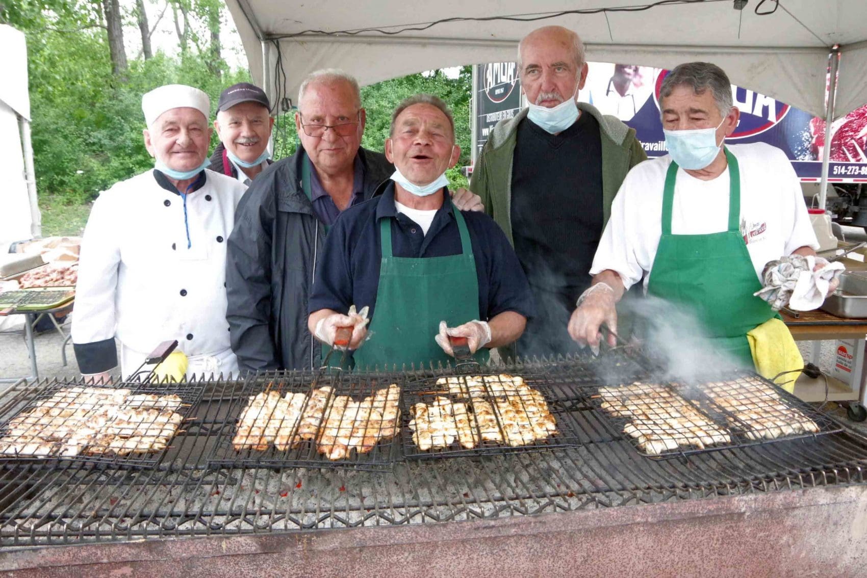 Hundreds attend a scaled-down Laval Hellenic Summer Festival