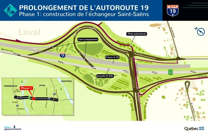 Long-awaited extension of Autoroute 19 sees light of day
