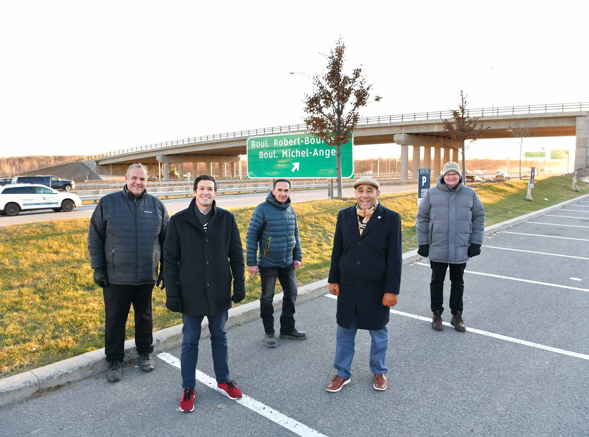 The Val-des-Brises autoroute interchange is now open