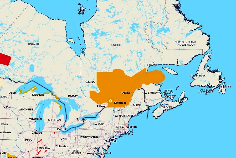 Weather advisory issued for New Year’s Day 2022