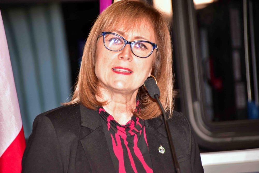 Vimy MP Koutrakis holding a Holiday Food Drive