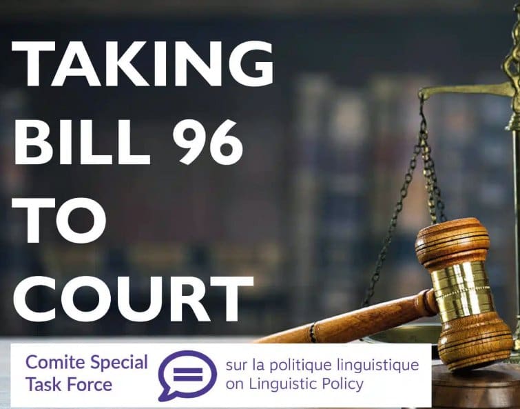 Task Force on Linguistic Policy hopes to raise $100K for Bill 96 challenge