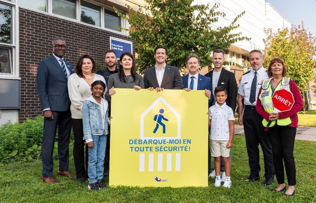 Local school boards and Laval Police team up for ‘Drop Me Off Safely’ campaign