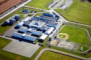 An aerial view of the Federal Training Centre in Laval's Saint-Vincent-de-Paul district. (Photo: Courtesy of Correctional Service Canada)