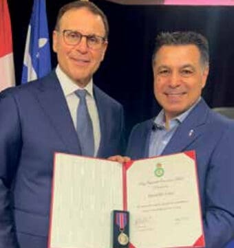 David De Cotis honored with King Charles III Coronation Medal