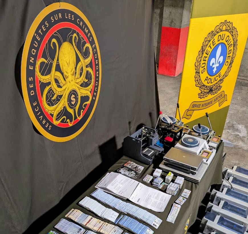 Laval man among three arrested for alleged I.D. and credit card forgery
